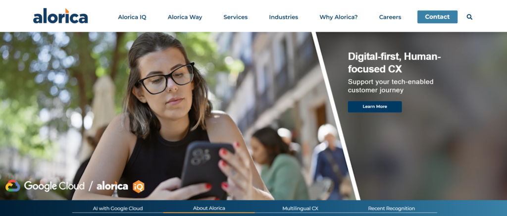 Customer experience leader with a strong focus on healthcare, retail, and tech industries.