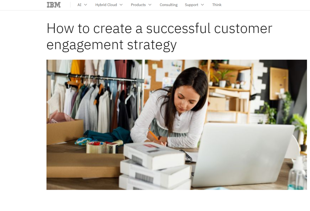 AI-driven customer service solutions from a globally recognized tech giant.